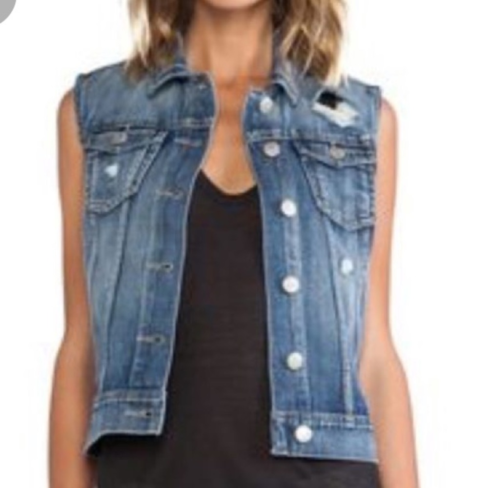Greywire lily jean vest jacket